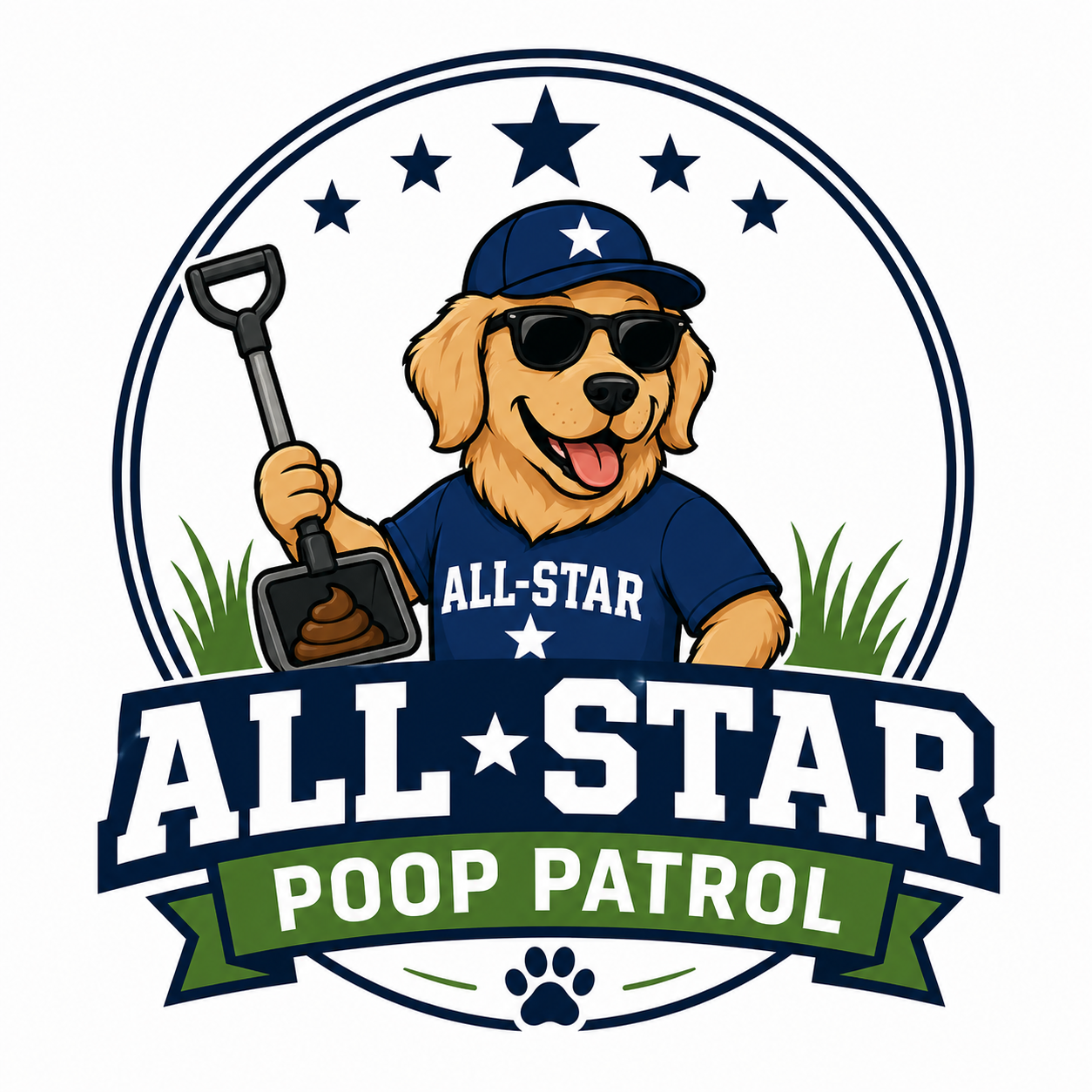 All-Star Poop Patrol Logo